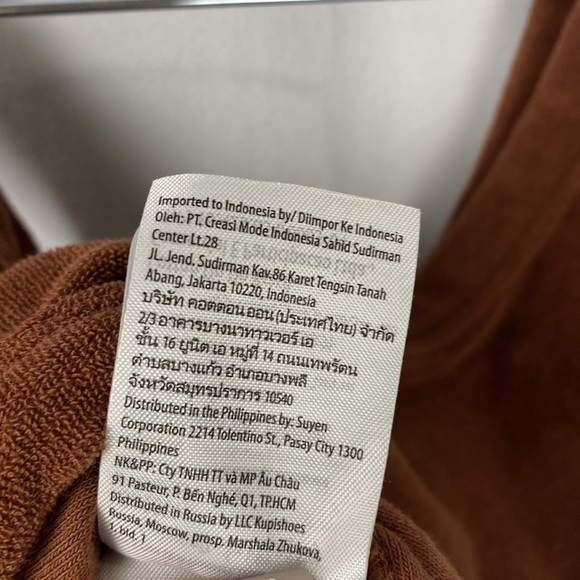 Cotton ON Caramel Brown Terrycloth Bralette Cropped Tank - Size Large - Picture 9 of 10